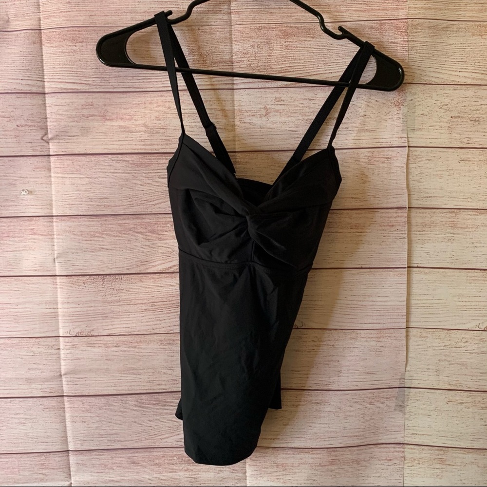 Athleta Black Twister Tankini Size‎ 34B/C